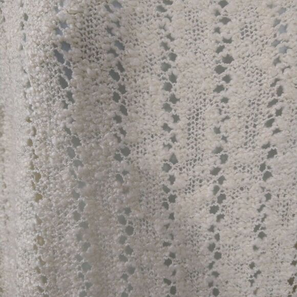 Charolette Russe Cream Knit‎ Sweater Top with Drawstring Hem Size Large  NWOT - Picture 7 of 7